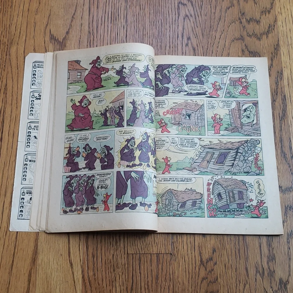 Vintage 60s Wendy Witch World Vol. 1 No. 6 Harvey Comics Comic Book - Picture 8 of 16